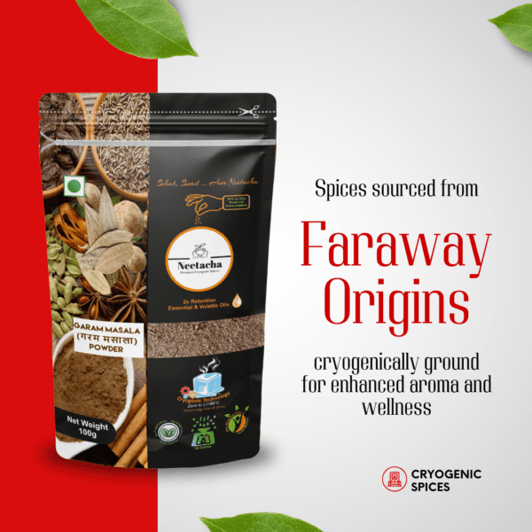 NEETACHA Premium Cryogenic Garam Masala Powder Combo | 200g - Image 2