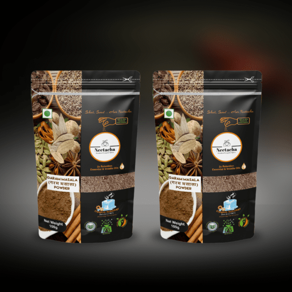 NEETACHA Premium Cryogenic Garam Masala Powder Combo | 200g